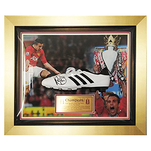 Signed Robin Van Persie Framed Adidas Football Boot