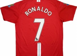 2007 – 2008 Manchester United Home Shirt Ronaldo #7