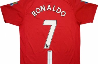 2007 – 2008 Manchester United Home Shirt Ronaldo #7