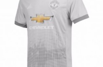 2017-2018 Man Utd Adidas Third Football Shirt