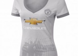 2017-2018 Man Utd Adidas Womens Third Shirt