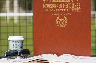 Personalised Manchester United Team History Book