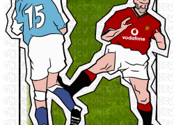 Keane Tackle A4 Print
