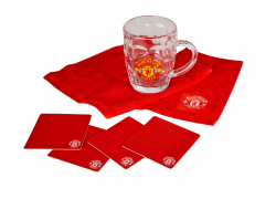 Manchester United Dimple Mini Bar Set
