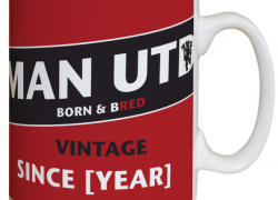 Manchester United Personalised Vintage Mug