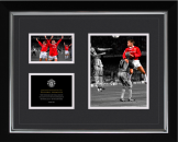 Manchester United Historic Moments – Sheringham 1999 Framed Print