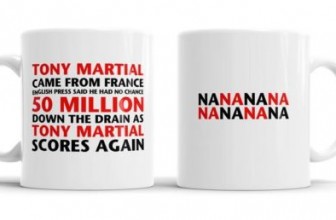 Tony Martial Mug – ‘As Tony Martial Scores Again”