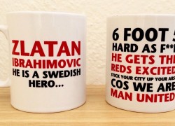 Man United Mug – Zlatan – 6 Foot 5