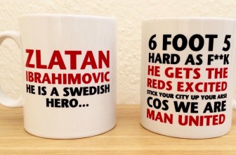 Man United Mug – Zlatan – 6 Foot 5