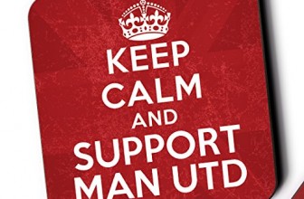 Keep Calm And Support Man Utd Mug Coasters