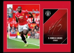 Lukaku Framed Print