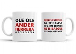 Ander Herrera “He’s Not Spanish He Is Basque” Ole Mug