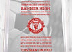 Man Utd FC We’ll Never Die Lyrics Football Chant Print A4 Gift