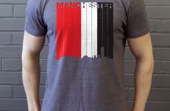 Manchester: Red, White and Black T-Shirt