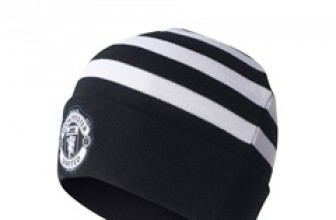 Manchester United 3 Stripe Woolie – Black & White