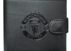 Manchester United Embossed Crest Leather Wallet