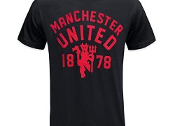 Manchester United FC Official Football Gift Mens Devil T-Shirt