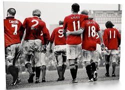Man United Legends Canvas