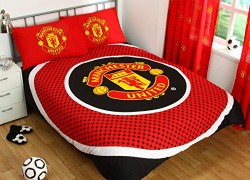 Manchester United Official Reversible Double Duvet Cover Set