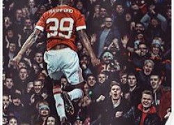 Marcus Rashford Celebration Poster