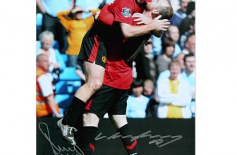 Paul Scholes & Wayne Rooney Dual Signed Photo – United Legends Autograph