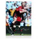 Paul Scholes & Wayne Rooney Dual Signed Photo – United Legends Autograph