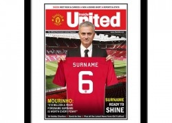 Personalised Manchester United News Poster
