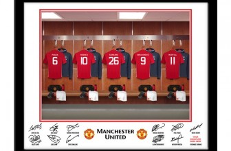 Personalised Print – United Dressing Room