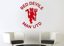 Man Utd Football Vinyl Wall Art