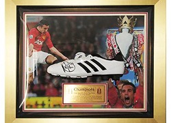 Signed Robin Van Persie Framed Adidas Football Boot