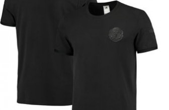 Manchester United Adidas Team Logo T-Shirt – Black