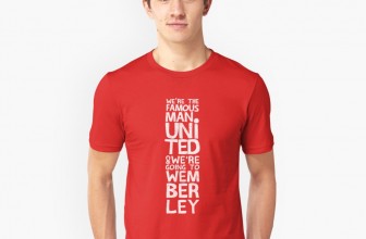 We’re The Famous Man Utd Wembley T-Shirt